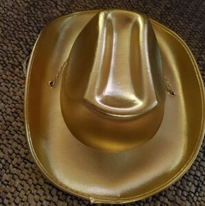 Shiny Gold Cowboy Hat